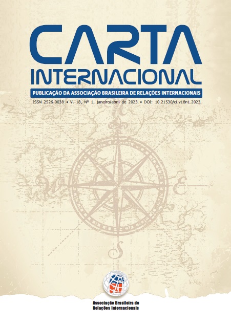 					Visualizar v. 18 n. 1 (2023): Carta Internacional - Publicação Contínua
				