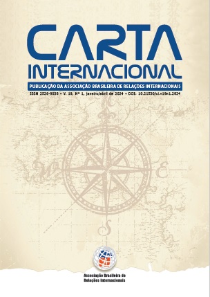 					View Vol. 19 No. 1 (2024): Carta Internacional - Publicação Contínua
				